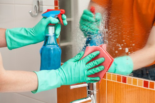 Professional hot water extraction equipment used for carpet cleaning